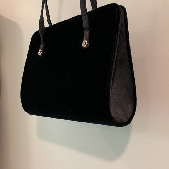 La Regale LTD - velvet and diamond evening bag - Picture 4 of 7